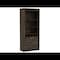 Tuhome Montenegro Bar Cabinet, Double Door Cabinet, Five Built-in Wine Rack, Three Shelves, Black BLW6550 - alternate 2